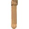 Ekena Millwork Traditional Arts and Crafts Smooth Bracket w/ Offset Brace, Western Red Cedar, 7 1/2"W x 34"D x 38"H BKT0806X34X38TRA03SWR - alternate 4